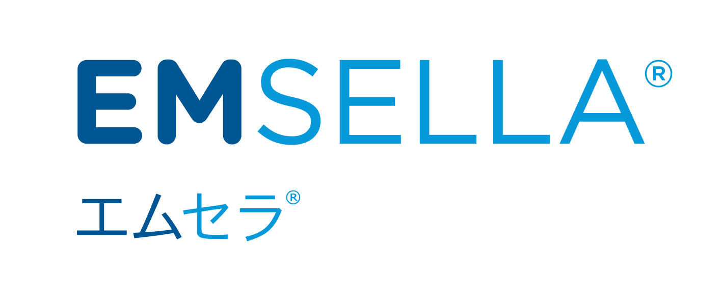 ロゴ：エムセラ（EMSELLA）